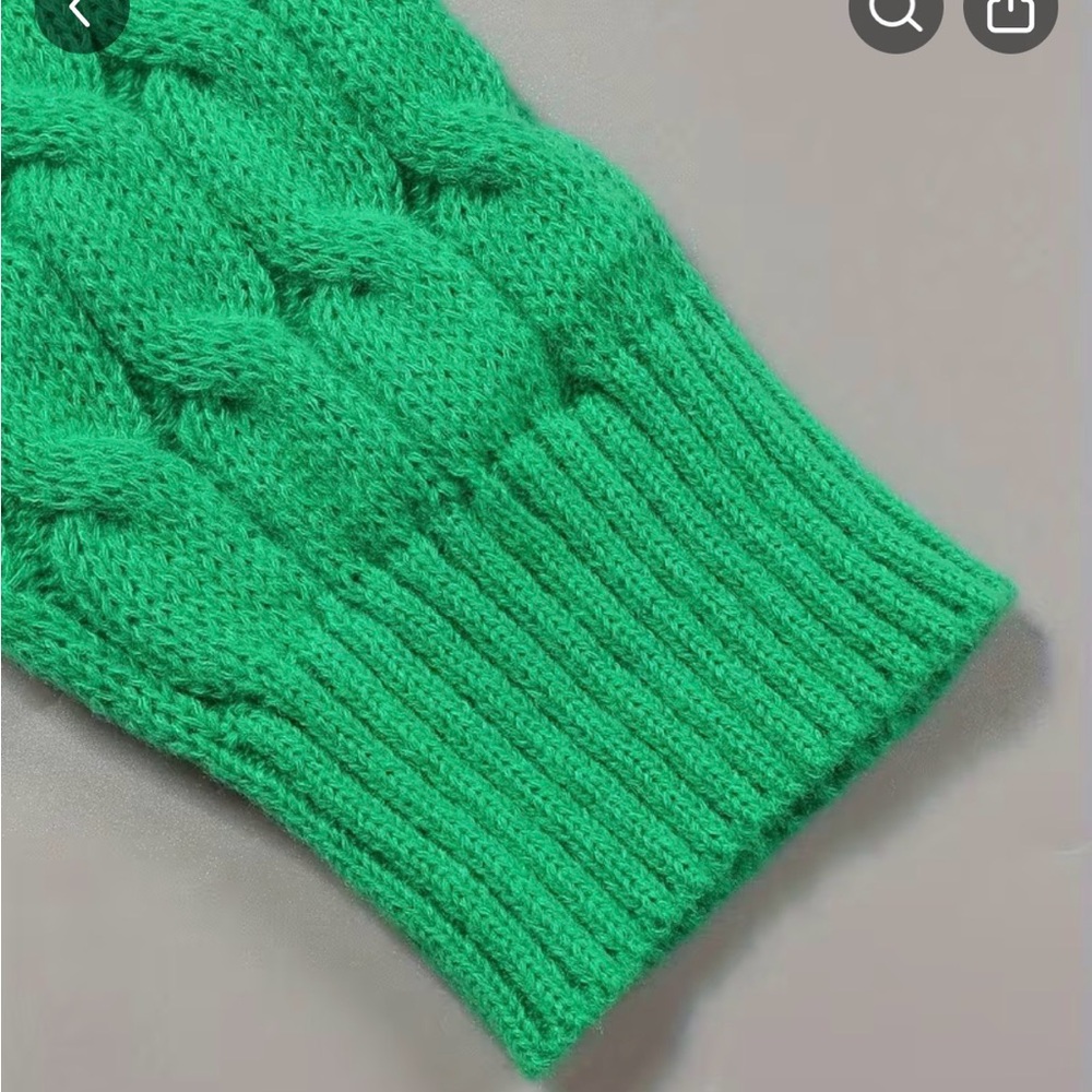 Elegant Mint Knit Cardigan by [Brand] Green or white. 34 & 36 - Picture 5 of 6